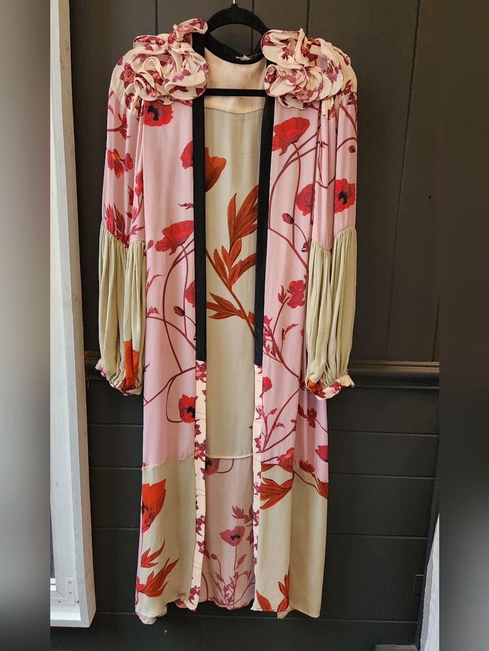 Johanna Ortiz Silk Floral Kimono